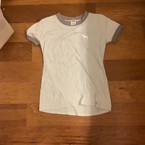 Ice blue PINK tee shirt